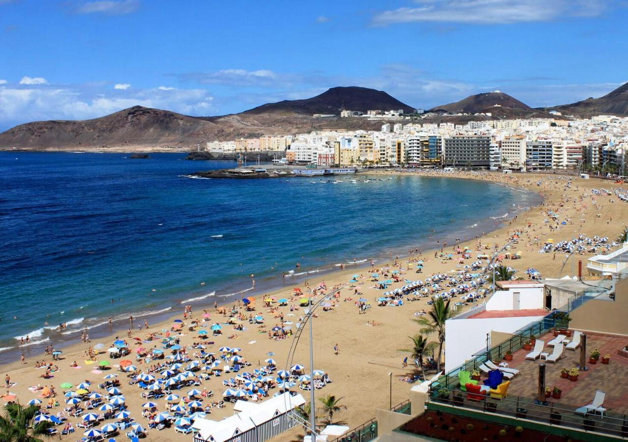 Apartamento Playa Alcaravaneras ลาสปัลมาส เด กรานคานาเรีย ภายนอก รูปภาพ